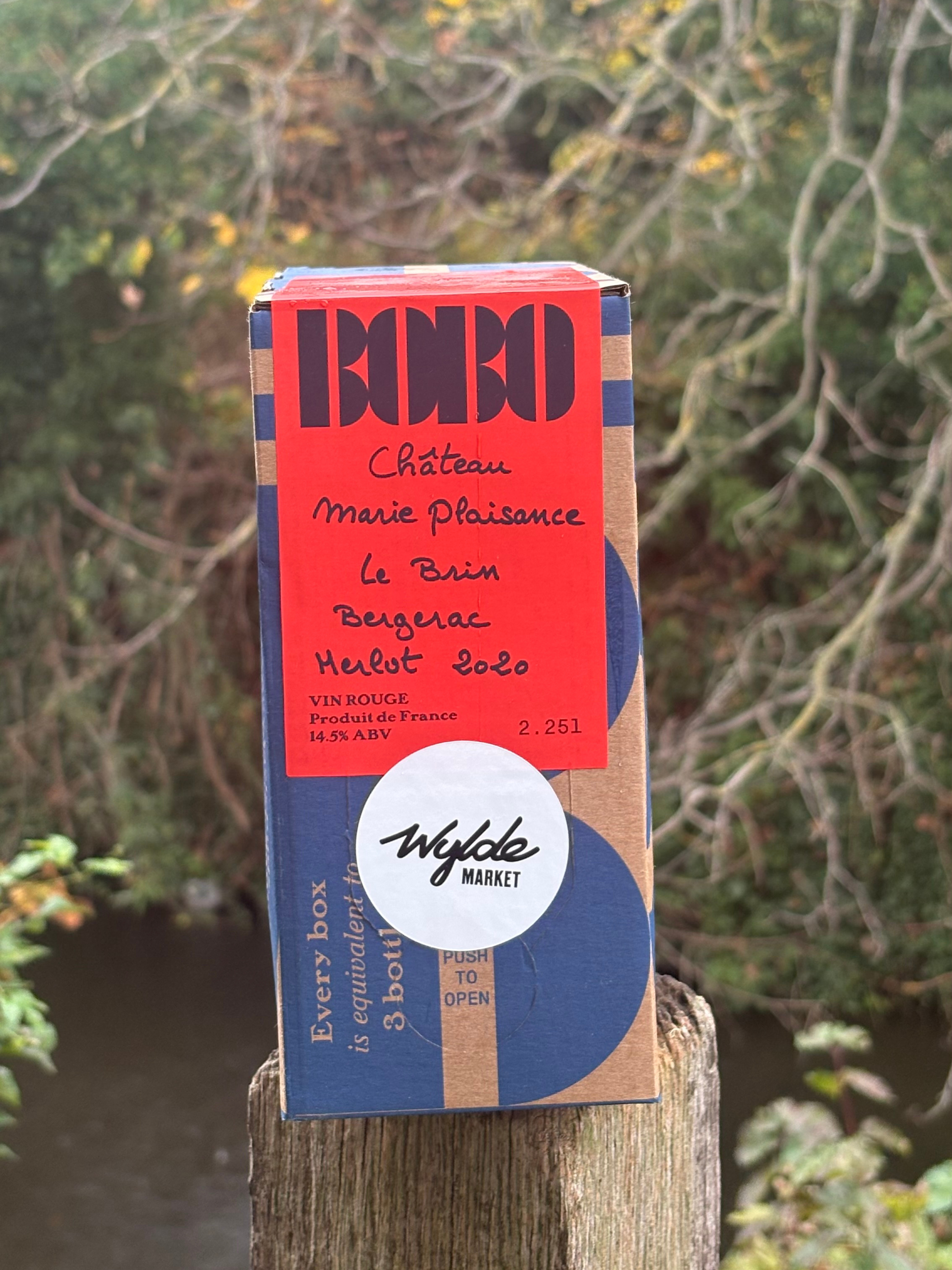 Château Marie Plaisance Le Brin Bergerac Rouge (Wine-in-Box)