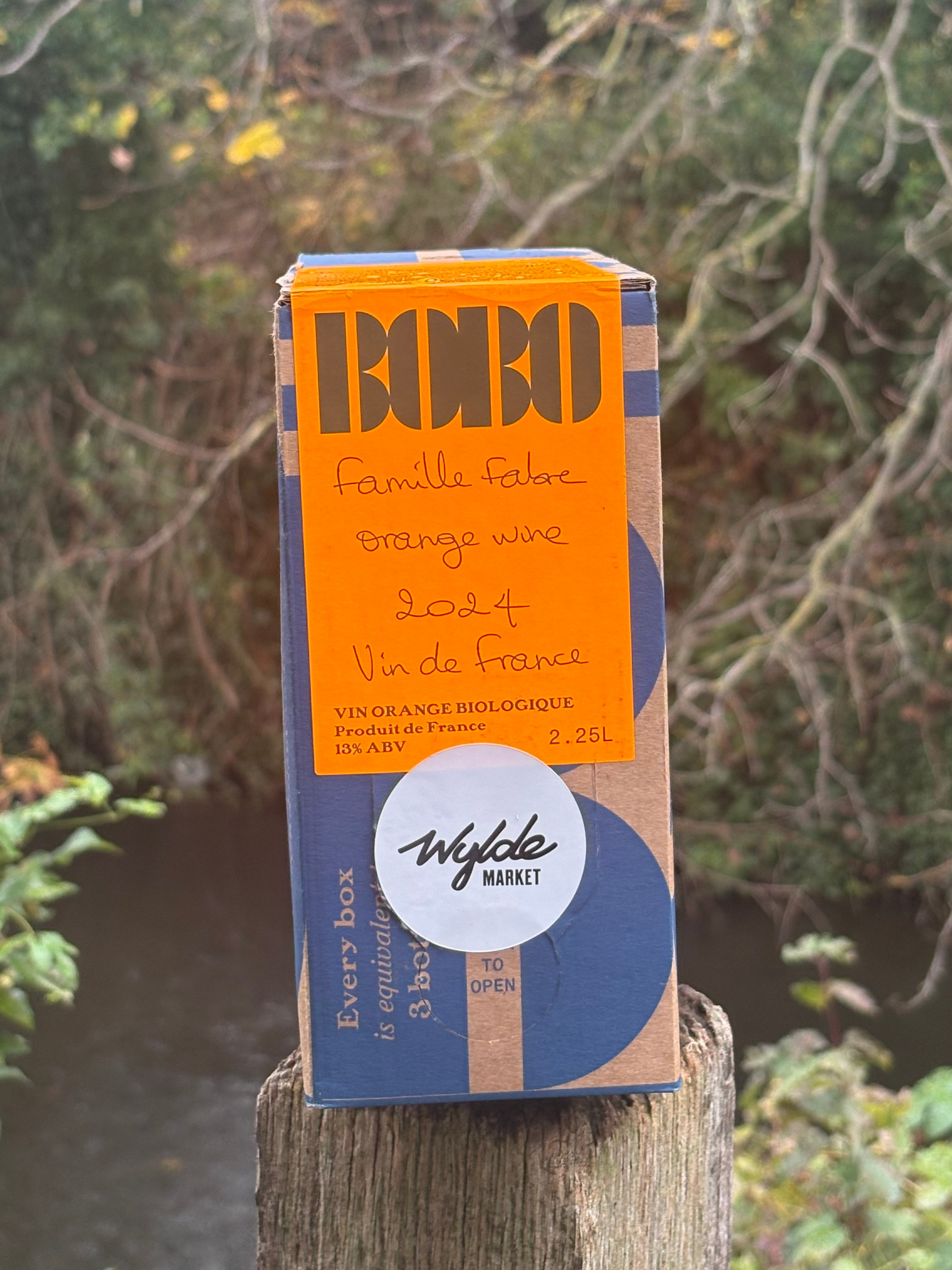 Famille Fabre Corbières Orange (Wine-in-Box)