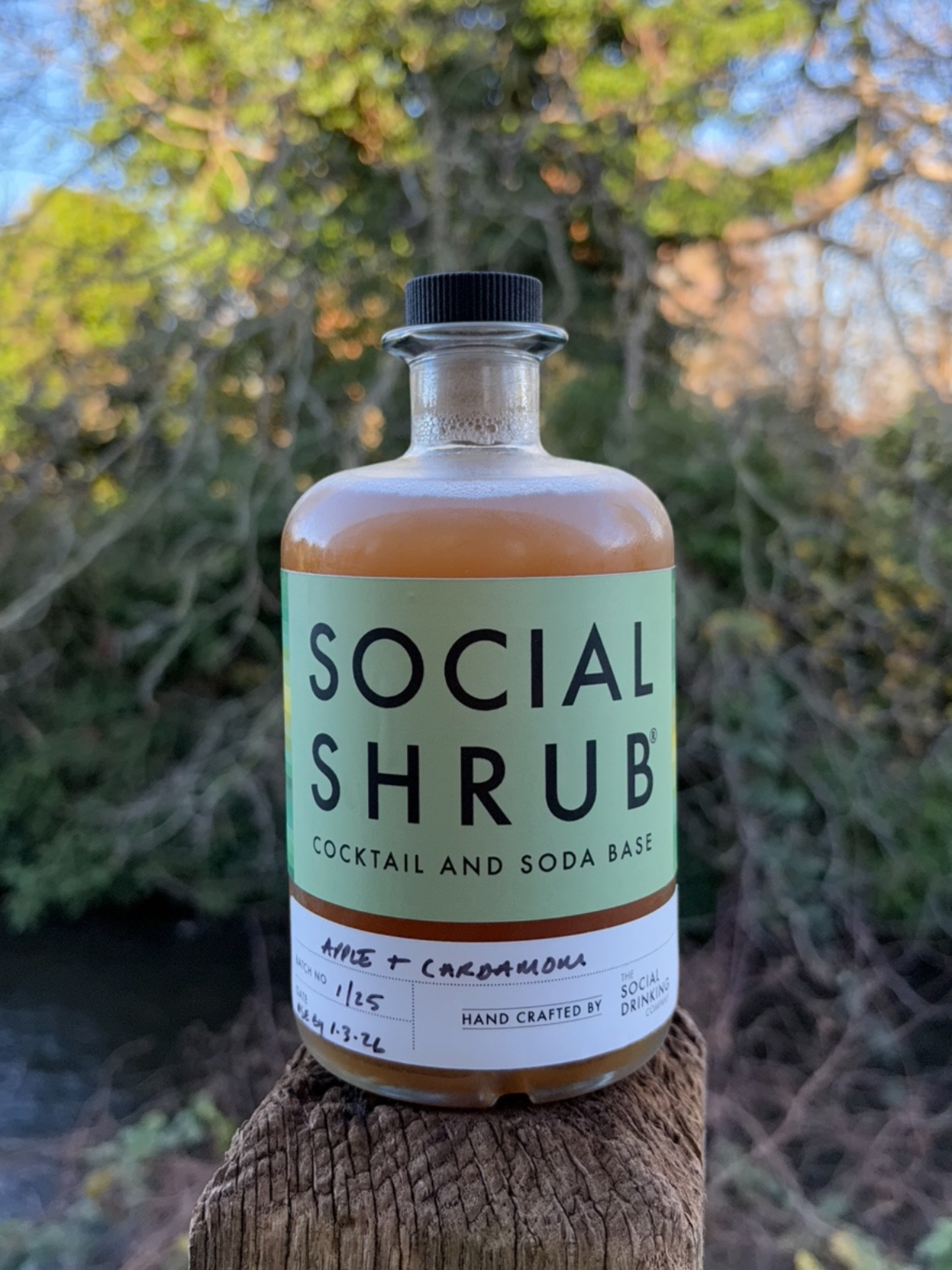 Apple and Cardamom Shrub